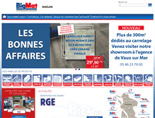 Tablet Screenshot of bigmatduclosmateriaux.com